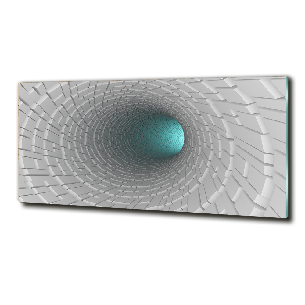 Tableau imprimé sur verre Tunnel 3D