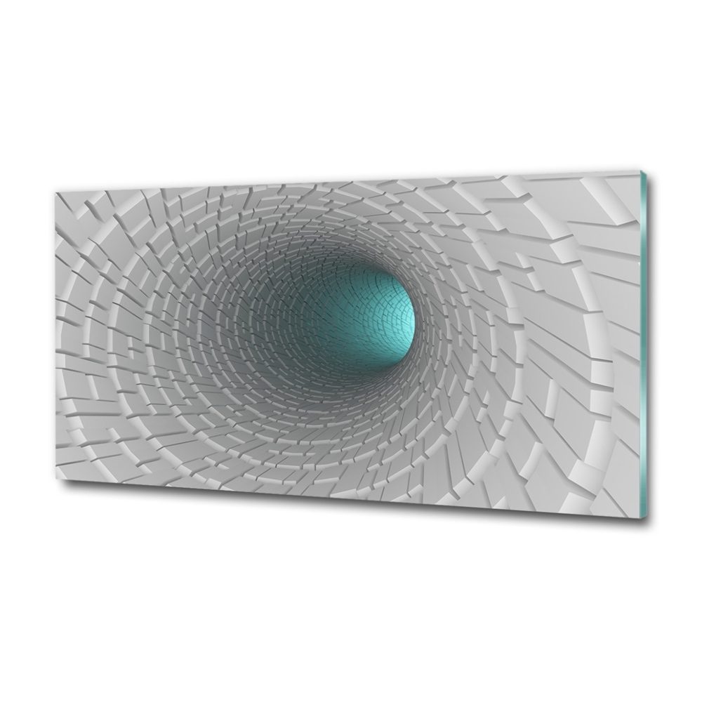 Tableau imprimé sur verre Tunnel 3D