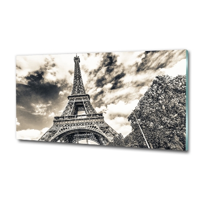 Tableau sur verre Tour Eiffel Paris