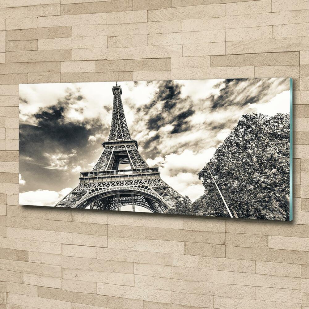 Tableau sur verre Tour Eiffel Paris