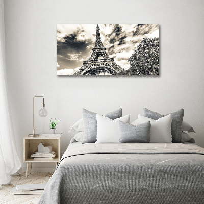 Tableau sur verre Tour Eiffel Paris