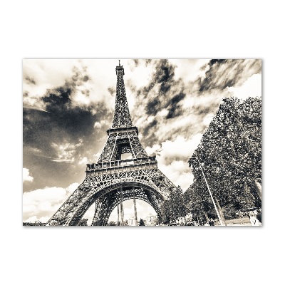 Tableau sur verre Tour Eiffel Paris