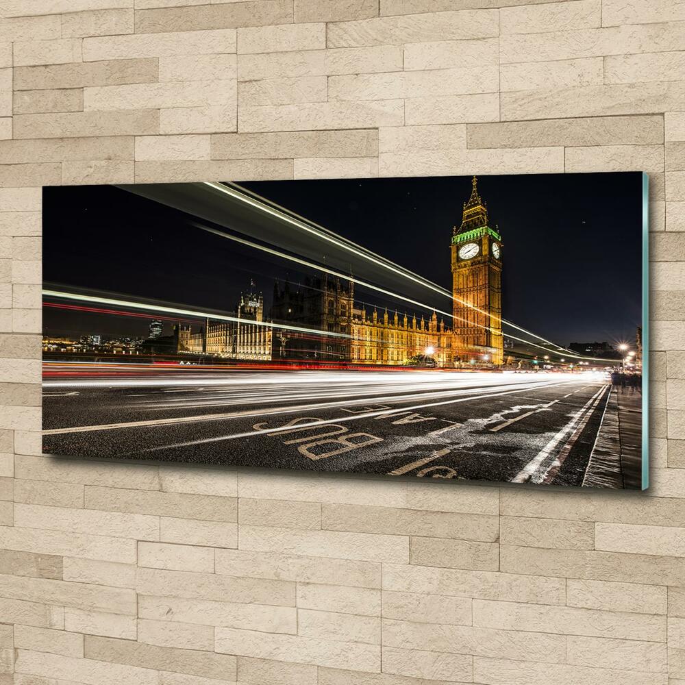 Tableau sur verre Big Ben Londres