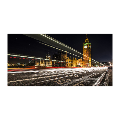 Tableau sur verre Big Ben Londres