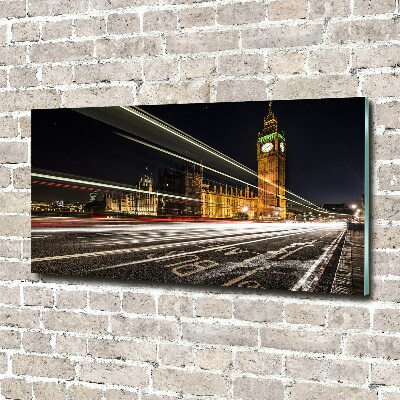 Tableau sur verre Big Ben Londres