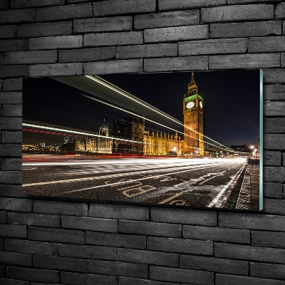 Tableau sur verre Big Ben Londres