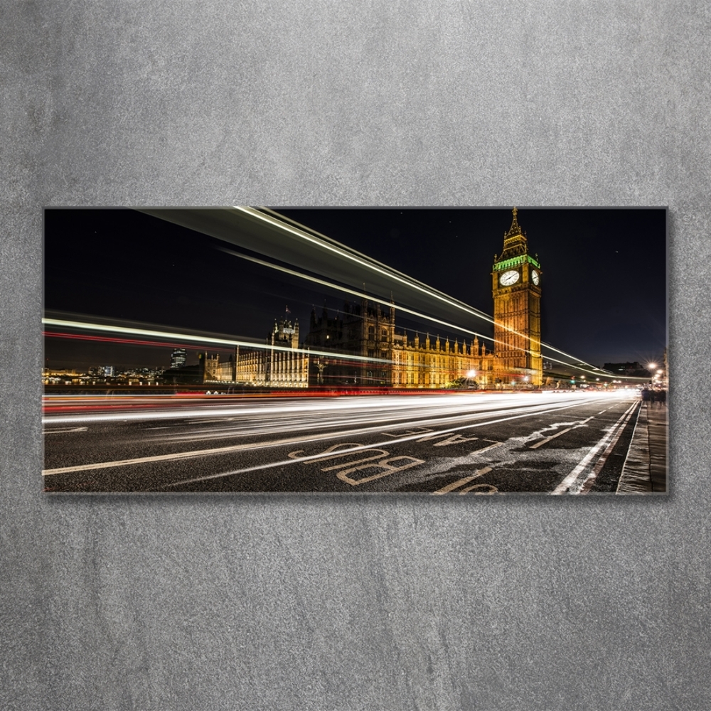 Tableau sur verre Big Ben Londres