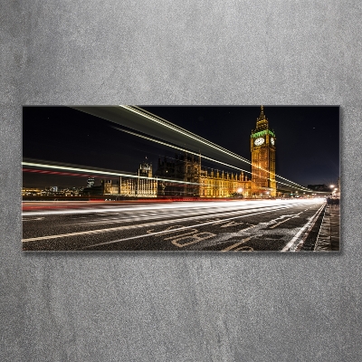 Tableau sur verre Big Ben Londres