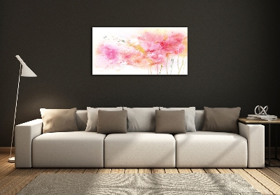 Tableau photo sur verre Fleurs