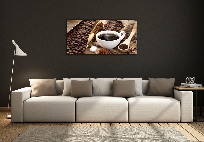 Tableau sur verre Tasse de café