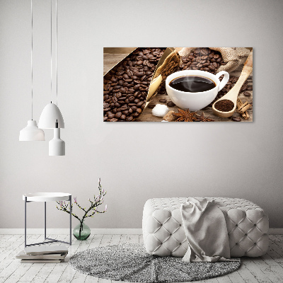 Tableau sur verre Tasse de café