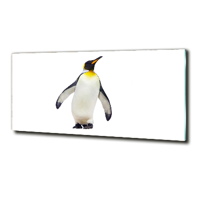 Tableau sur verre Pingouin