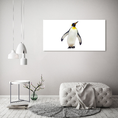 Tableau sur verre Pingouin