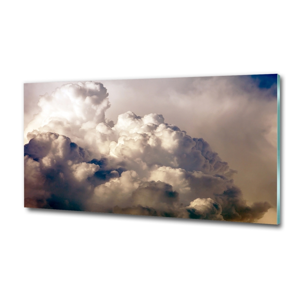 Tableau en verre Nuages dans le ciel