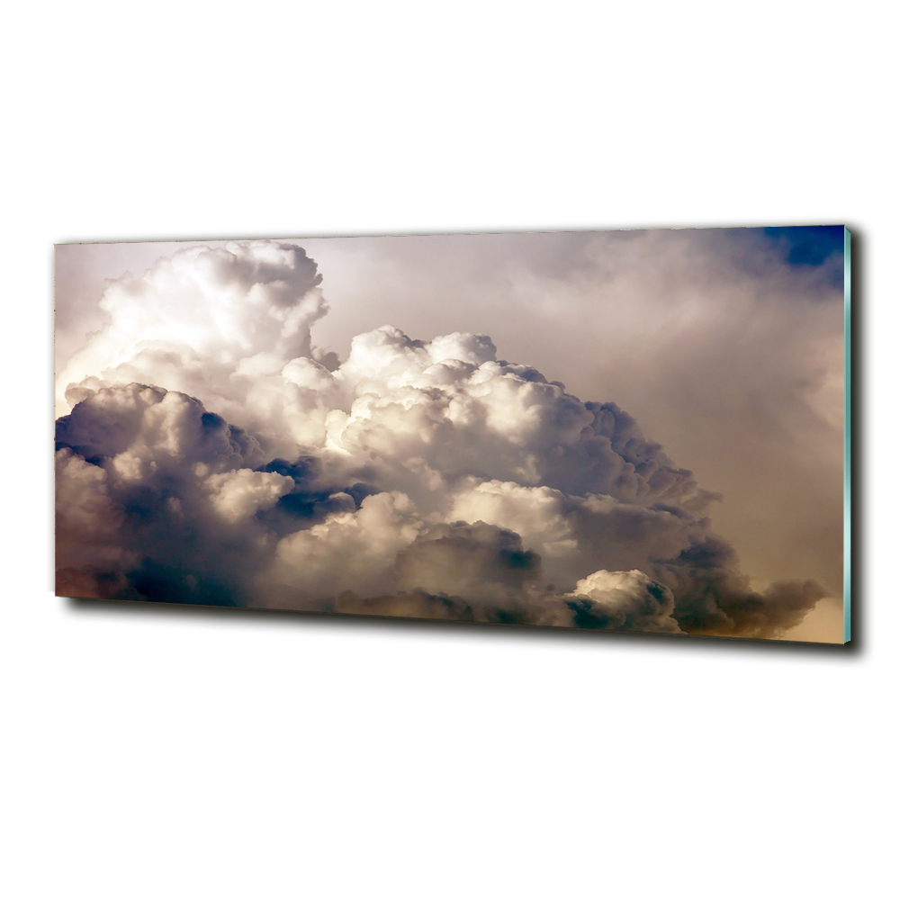 Tableau en verre Nuages dans le ciel