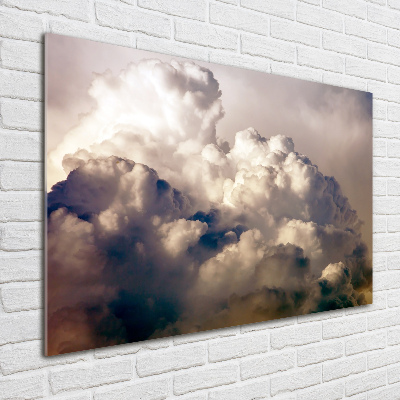 Tableau en verre Nuages dans le ciel