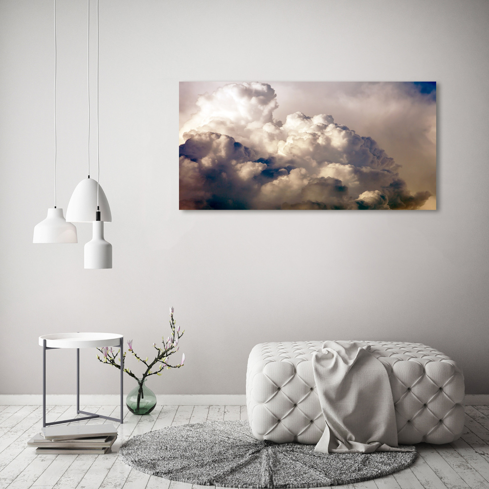 Tableau en verre Nuages dans le ciel