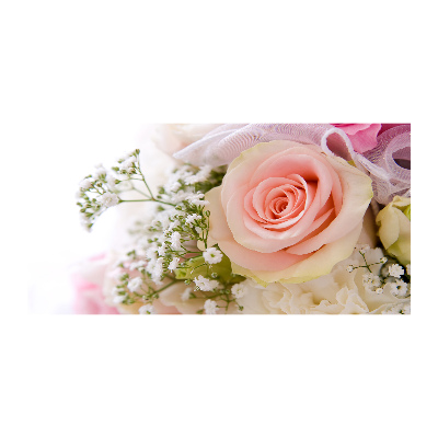 Tableau photo sur verre Bouquet de fleurs