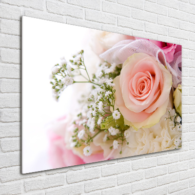 Tableau photo sur verre Bouquet de fleurs