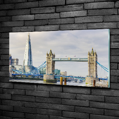 Tableau sur verre Thames Londres