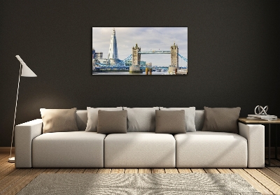 Tableau sur verre Thames Londres