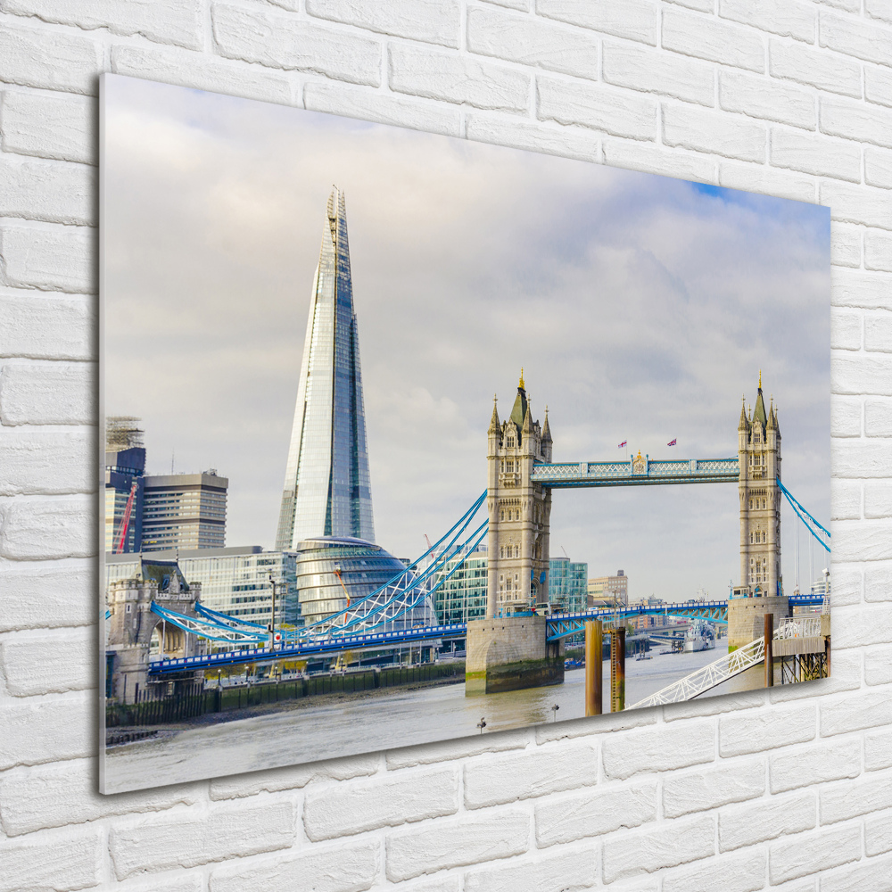 Tableau sur verre Thames Londres