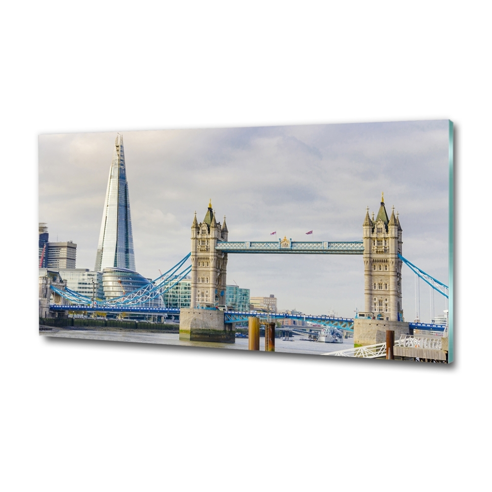 Tableau sur verre Thames Londres