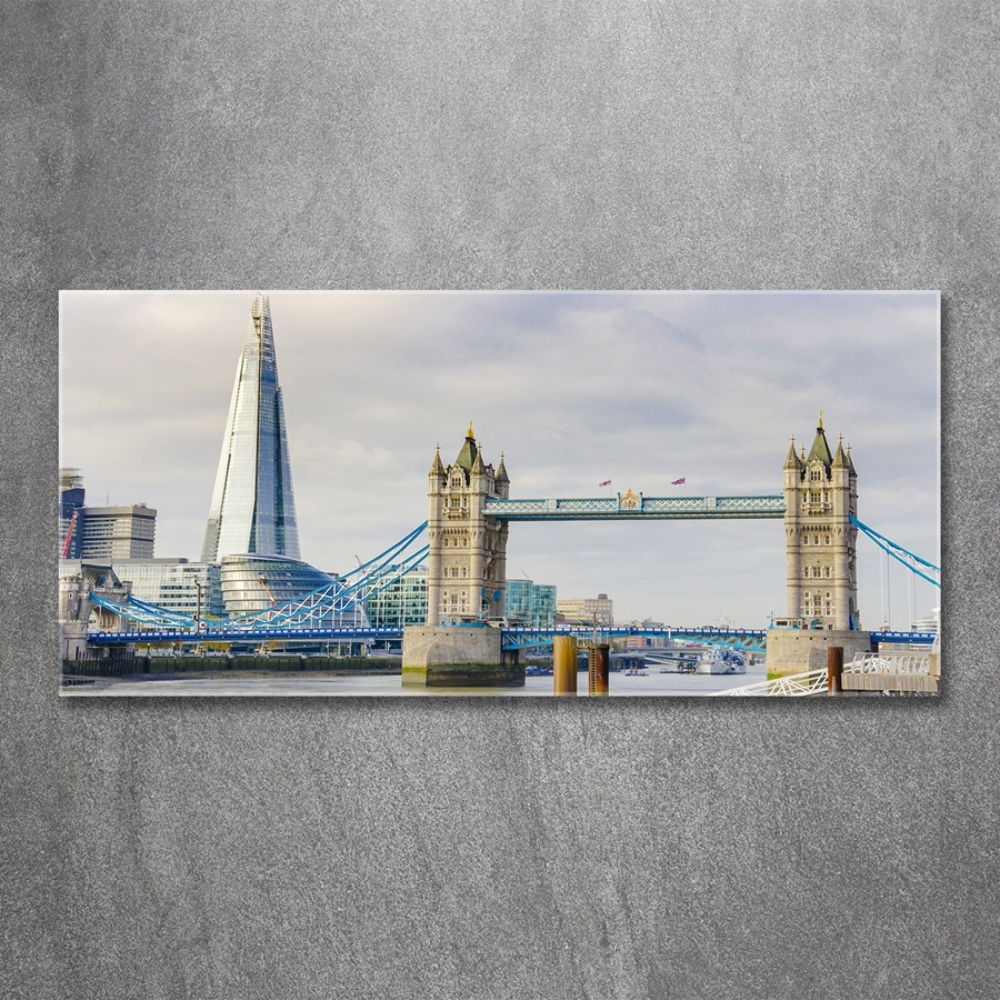 Tableau sur verre Thames Londres