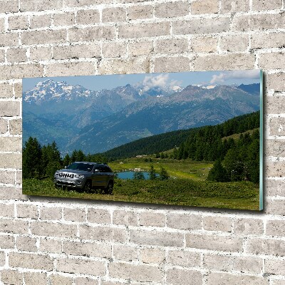 Tableau sur verre Voiture tout-terrain