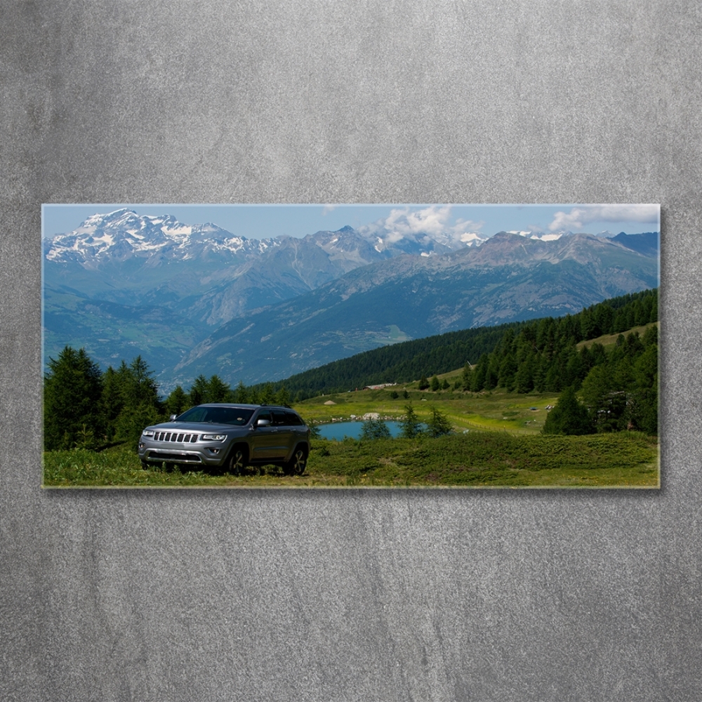 Tableau sur verre Voiture tout-terrain