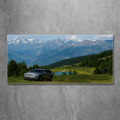 Tableau sur verre Voiture tout-terrain