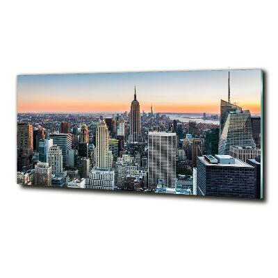 Tableau imprimé sur verre New York USA