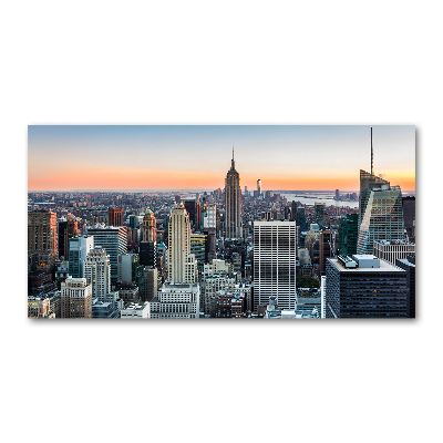 Tableau imprimé sur verre New York USA