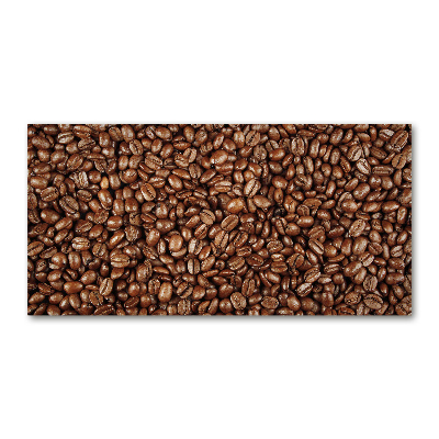 Tableau en verre Motif grain de café