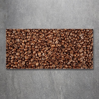 Tableau en verre Motif grain de café