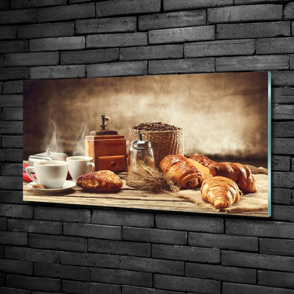 Tableau imprimé sur verre Petit déjeuner