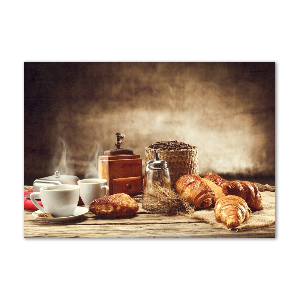 Tableau imprimé sur verre Petit déjeuner