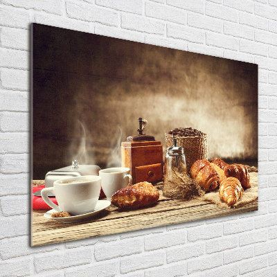 Tableau imprimé sur verre Petit déjeuner