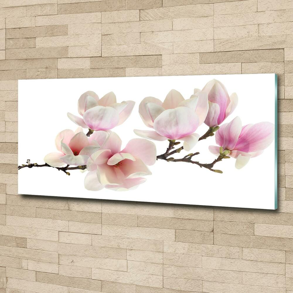 Tableau sur verre Magnolia