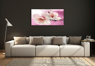 Tableau imprimé sur verre Magnolia