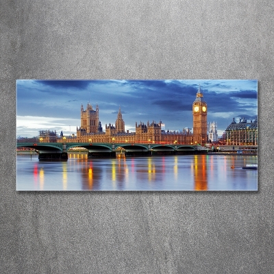 Tableau photo sur verre Thames London