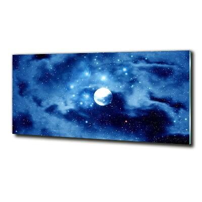 Tableau photo sur verre Pleine lune