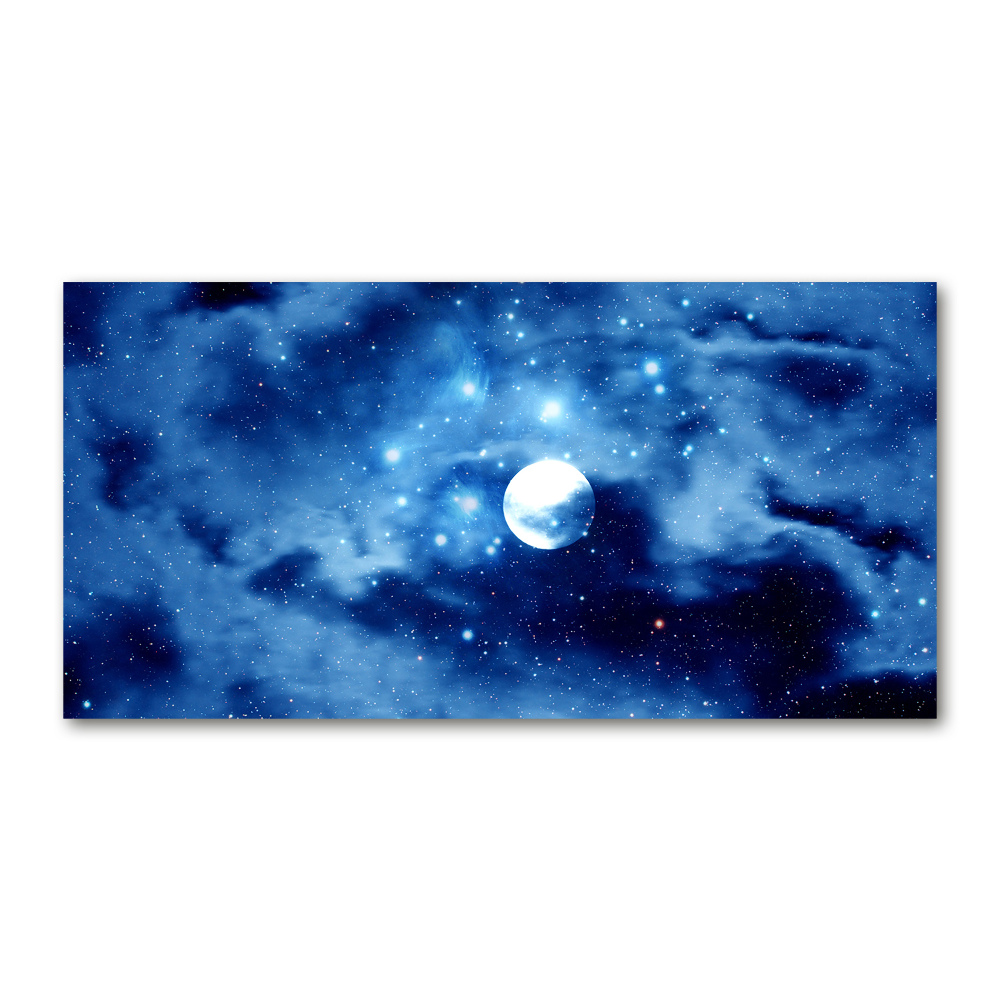 Tableau photo sur verre Pleine lune