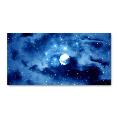 Tableau photo sur verre Pleine lune