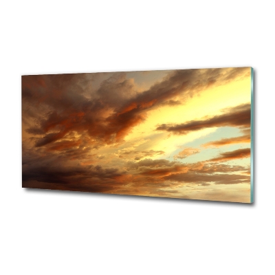 Tableau verre imprimé Lever de soleil