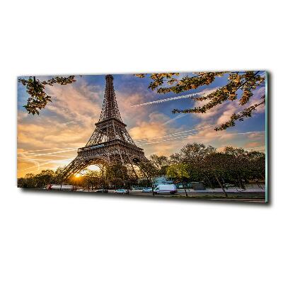 Tableau sur verre Tour Eiffel signe de la France