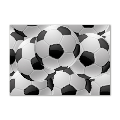 Tableau photo sur verre Football