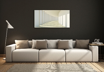 Tableau sur verre Corridor