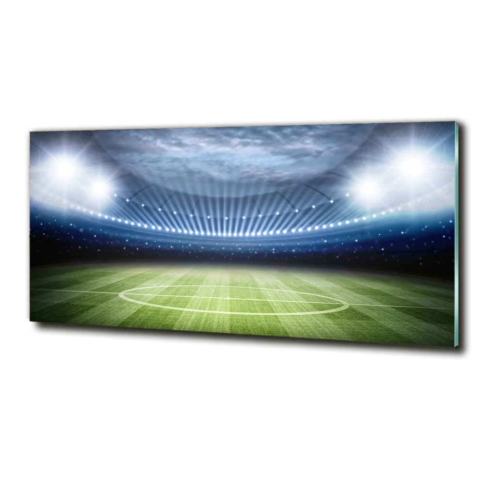 Tableau imprimé sur verre Stade