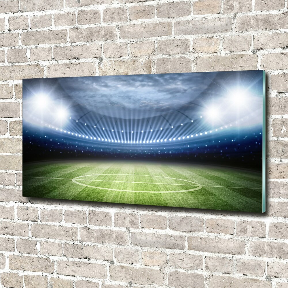 Tableau imprimé sur verre Stade